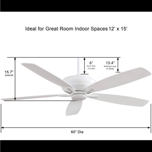 Fan 60” - Picture 2 of 3